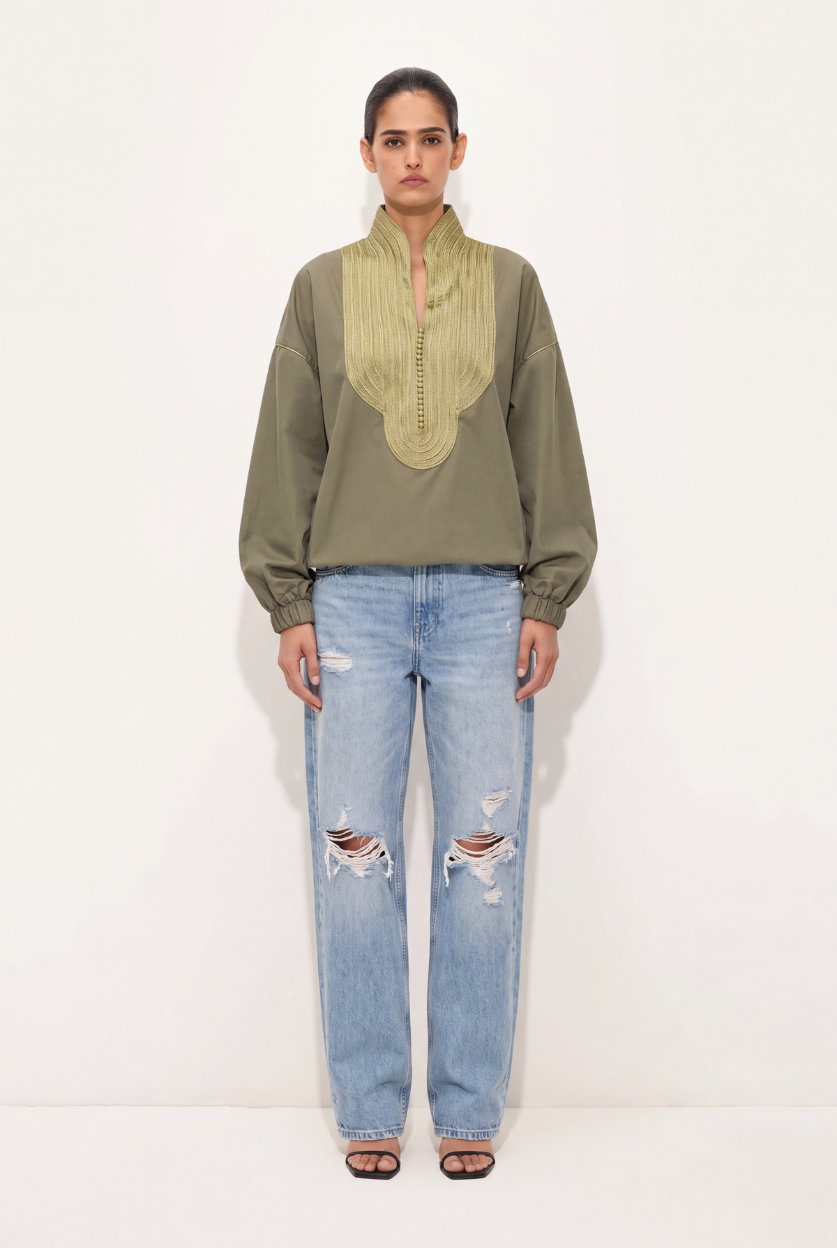 BELDI Hoodie - Olive & Matcha