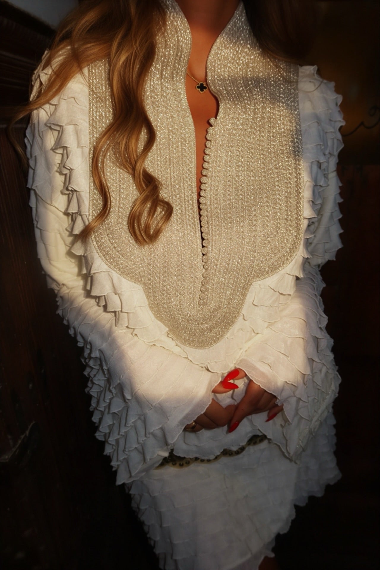 BELDI Dress Mini - White Swan