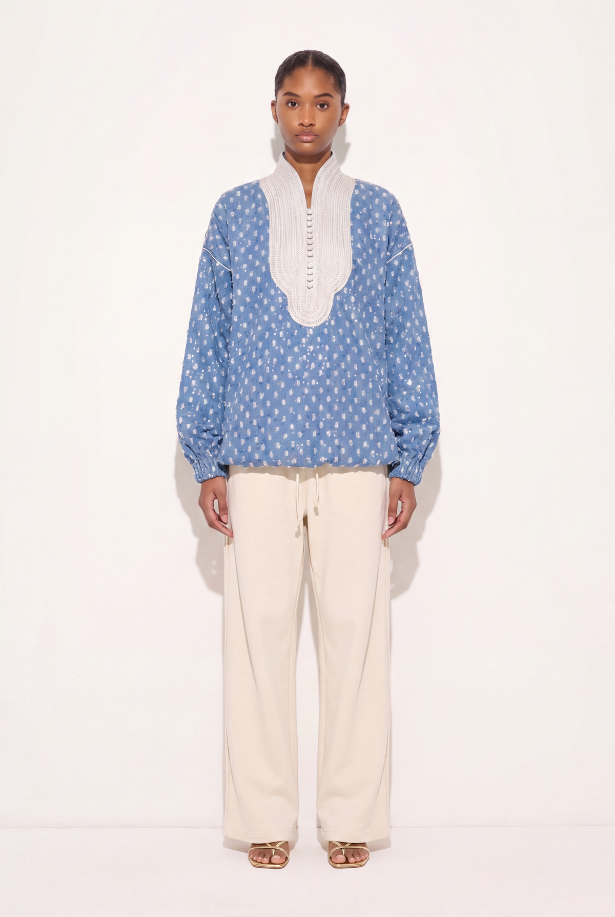 BELDI Hoodie - Diamonds Denim