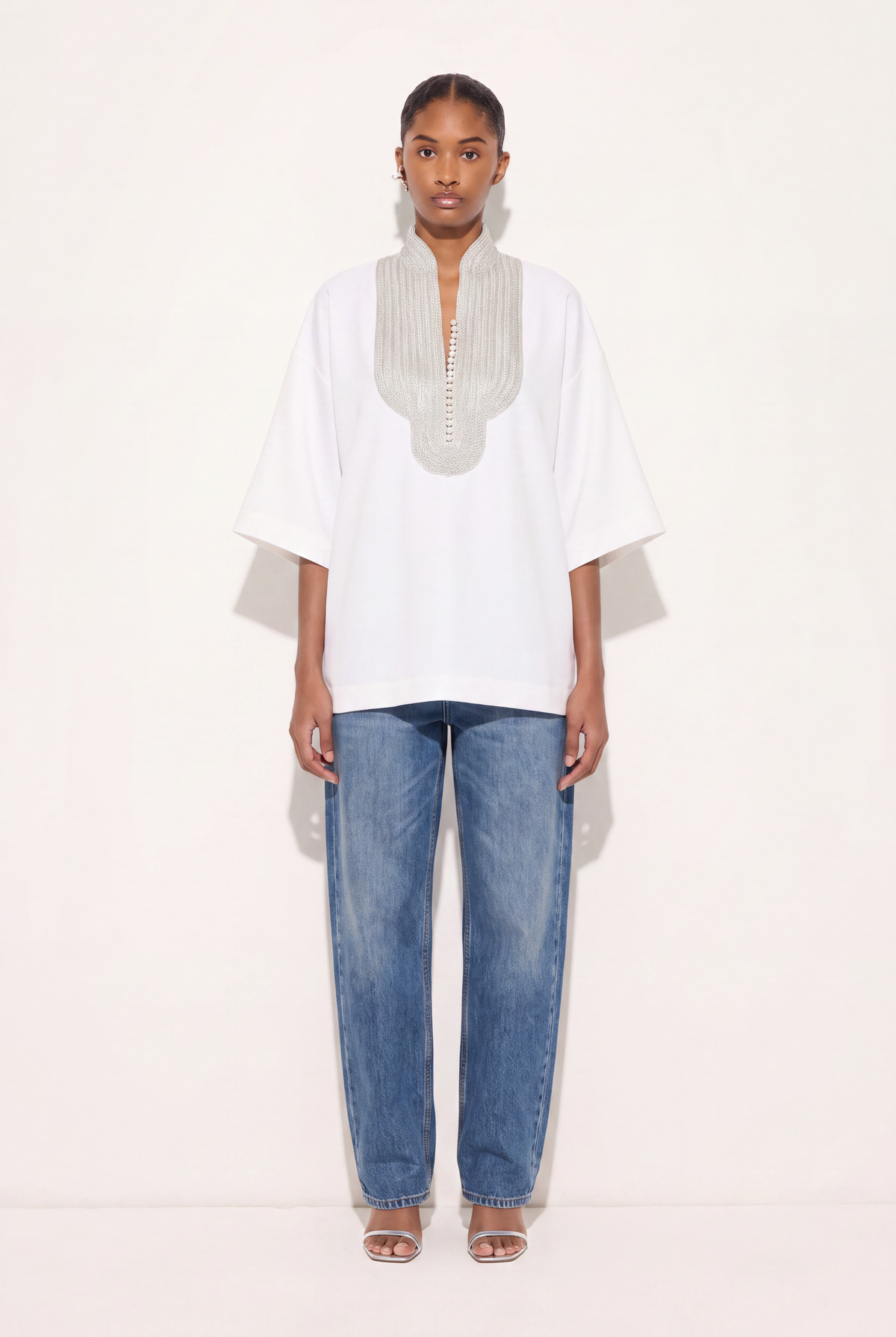 BELDI Tee - White Gold